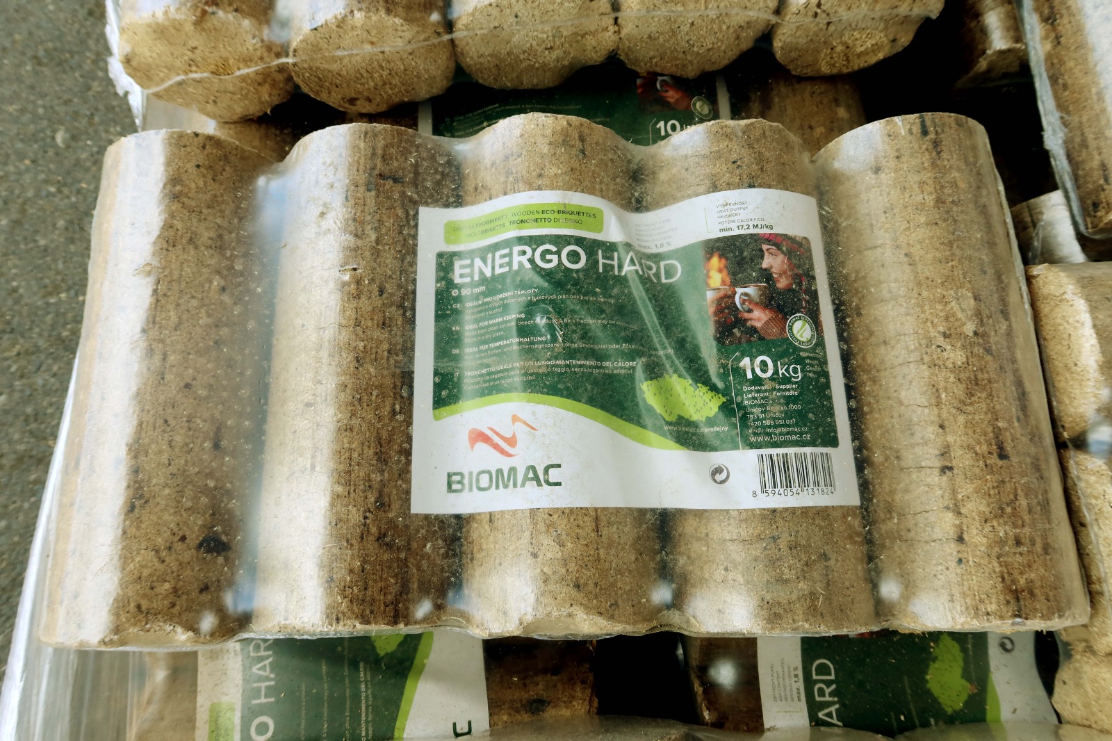Noční brikety – balík 10 kg